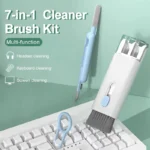 7 in 1 Actionable Computer Keyboard Cleaner Kit for Laptop AirPods Earphones Brush Set - Image 13