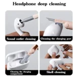 7 in 1 Actionable Computer Keyboard Cleaner Kit for Laptop AirPods Earphones Brush Set - Image 16