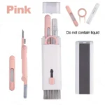 7 in 1 Actionable Computer Keyboard Cleaner Kit for Laptop AirPods Earphones Brush Set - Image 10