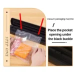 NEW 2025 2-in-1 Vacuum Sealer Machine | Seal & Vacuum | Food Saver Fresh - Image 6
