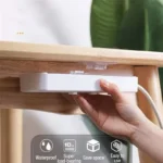 Double-Sided Adhesive Wall Hooks Hanger Strong Transparent Suction Cup Sucker Hooks Kitchen Bathroom Storage Plug Socket Holders - Image 2