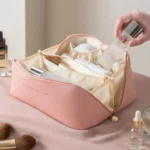 Makeup Organizer Female Toiletry Kit Bag Make Up Case Storage Pouch Luxury Lady Box, Cosmetic Bag, Organizer Bag For Travel Zip - Image 10