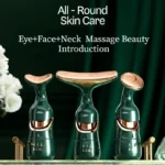 3 In 1 Facial Lifting Device Neck Facial Eye Massage Face Slimmer EMS Beauty Skin Tightening Wrinkle Anti Aging Face Massager - Image 4