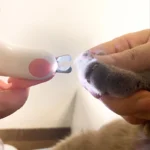 LED Pet Nail Clipper Trimmer with Light & Safety Lock for Cats Dogs Grooming - Image 3