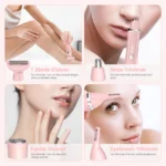 Sejoy 4-in-1 Electric Lady Shaver Painless Cordless Epilator & Trimmer Razor - Image 3