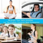 Adjustable Back Posture Corrector Belt Spine & Shoulder Support Brace Unisex - Image 3
