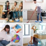 2/4/8/12Pcs Mop Socks Microfiber Dust Remover Reusable for Men Women Kids - Image 3
