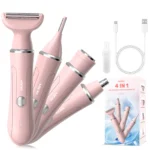 Sejoy 4-in-1 Electric Lady Shaver Painless Cordless Epilator & Trimmer Razor